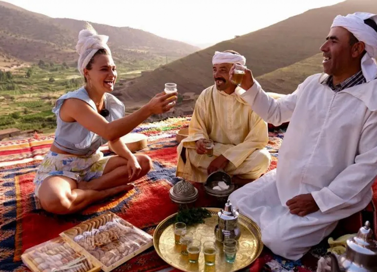 Marruecos fue visitada por 17,4 millones de turistas extranjeros en un año