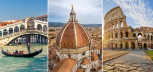 Tres ciudades italianas para disfrutar del arte y la arquitectura