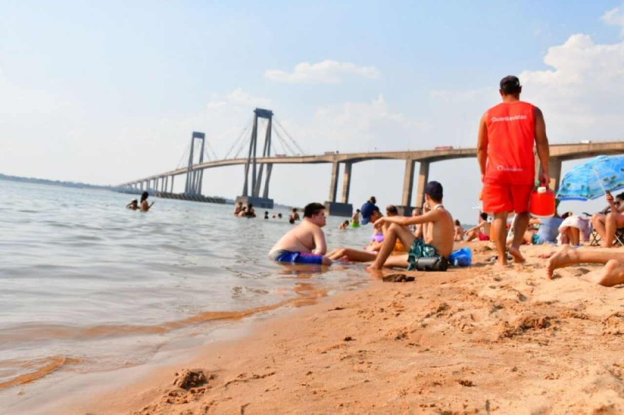 Las playas correntinas fueron visitadas por 120.000 turistas
